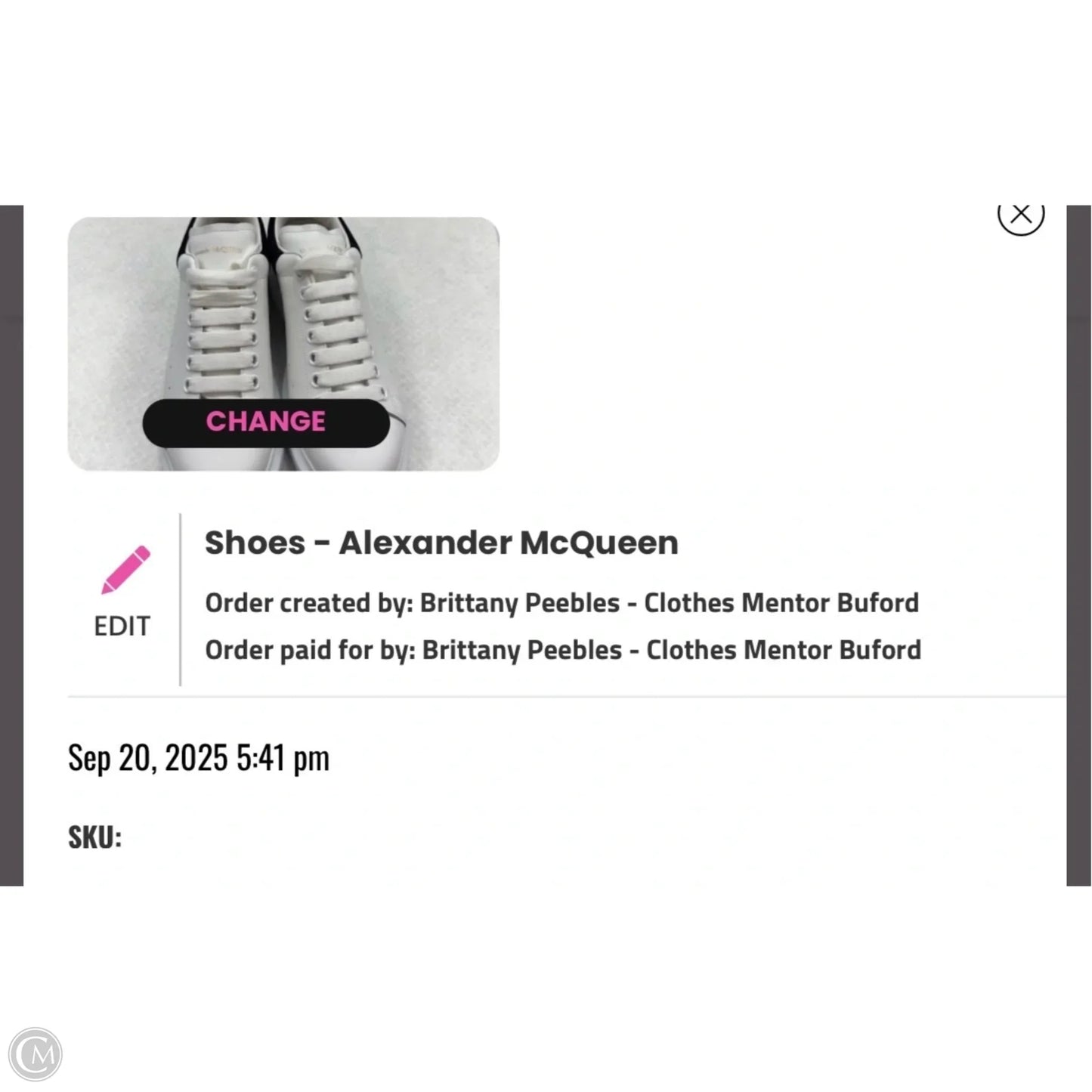 Shoes Luxury Designer By Alexander Mcqueen In White, Size: 10.5