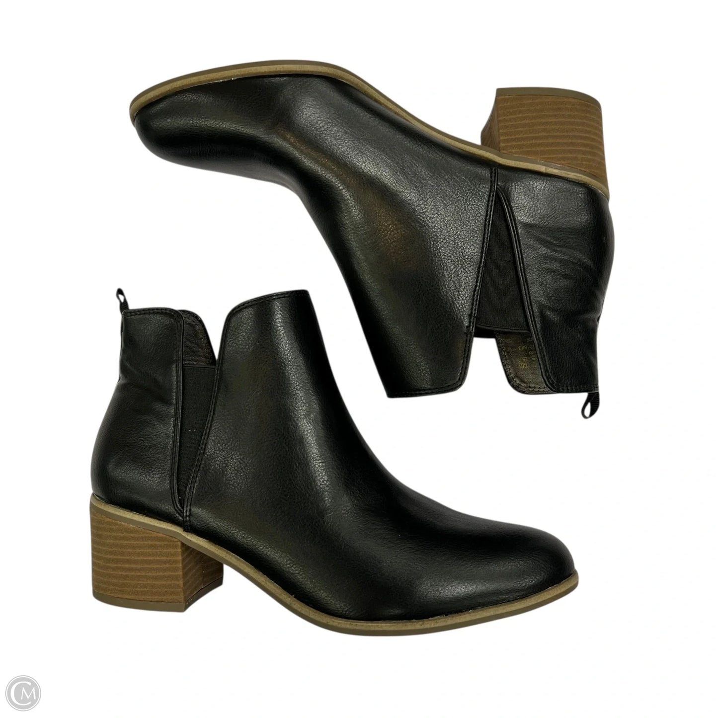 Boots Ankle Heels By Dr Scholls In Black, Size: 9.5