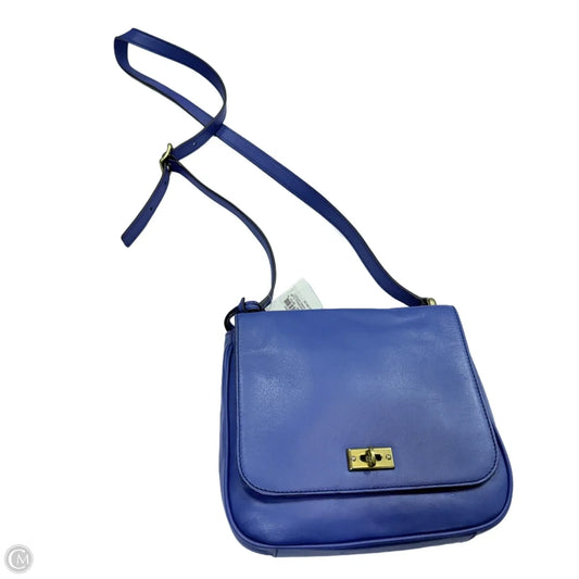 Crossbody Leather By Fossil, Size: Medium