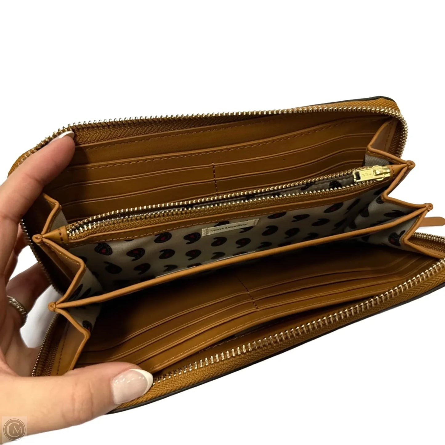 Wallet Leather By Vera Bradley, Size: Medium