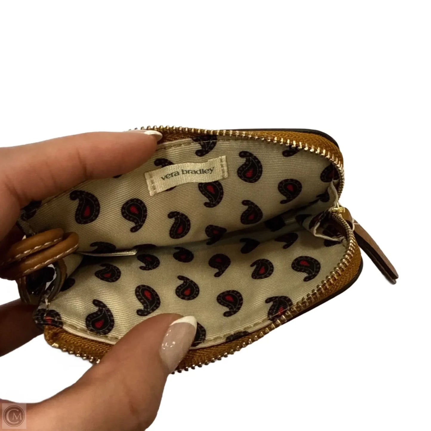 Wallet Leather By Vera Bradley, Size: Small