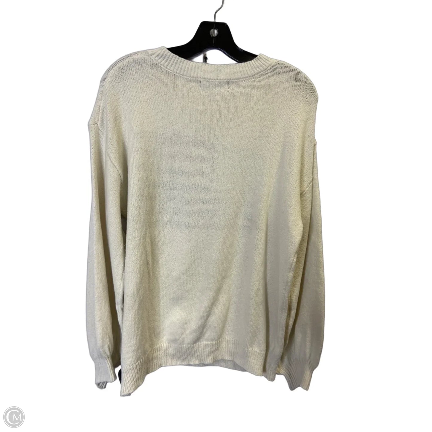 Sweater By Shein In Cream, Size: M