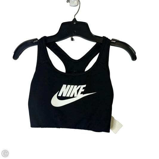 Athletic Bra By Nike Apparel In Black, Size: M