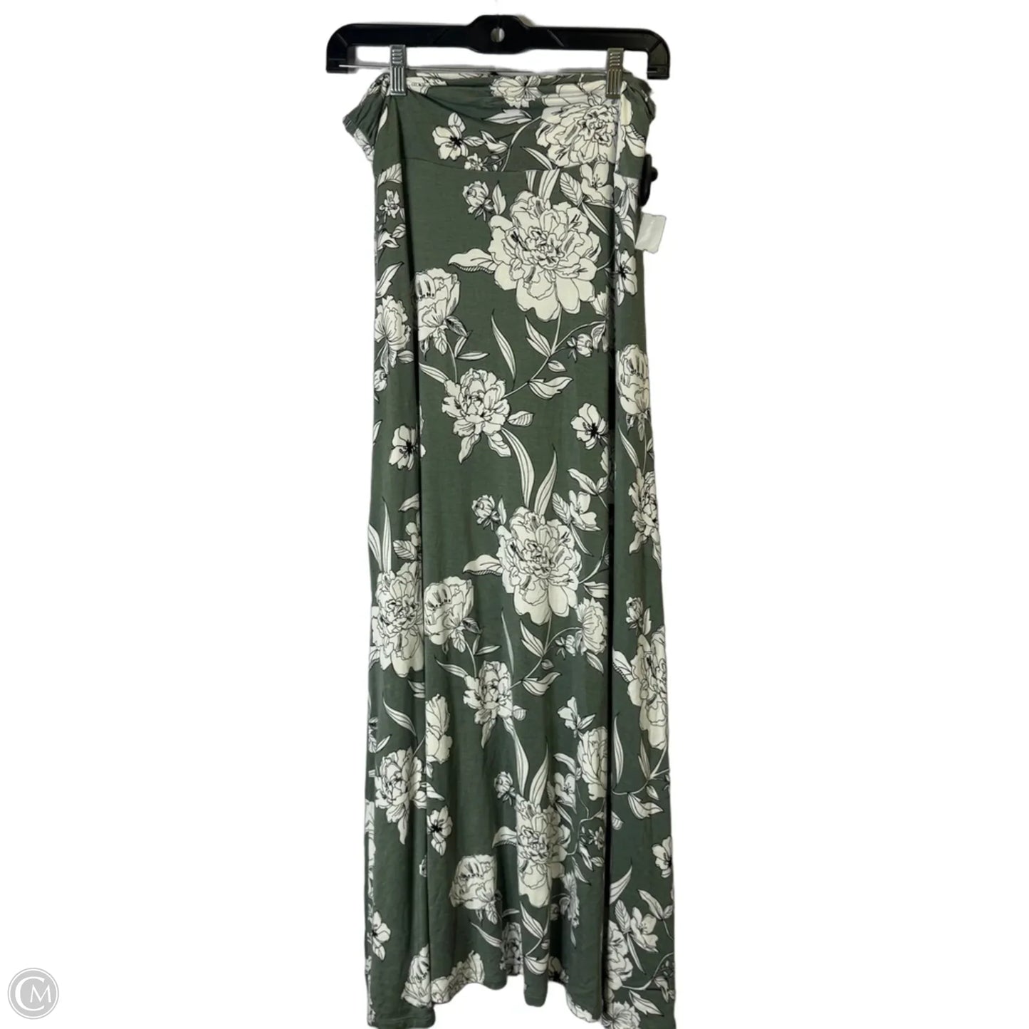 Skirt Maxi By Market & Spruce In Green, Size: M