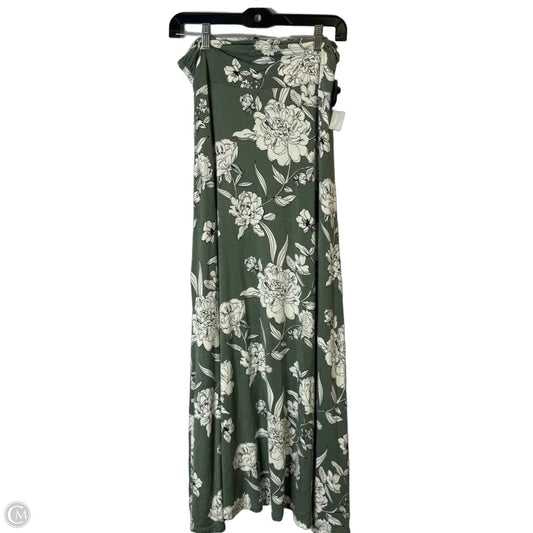 Skirt Maxi By Market & Spruce In Green, Size: M