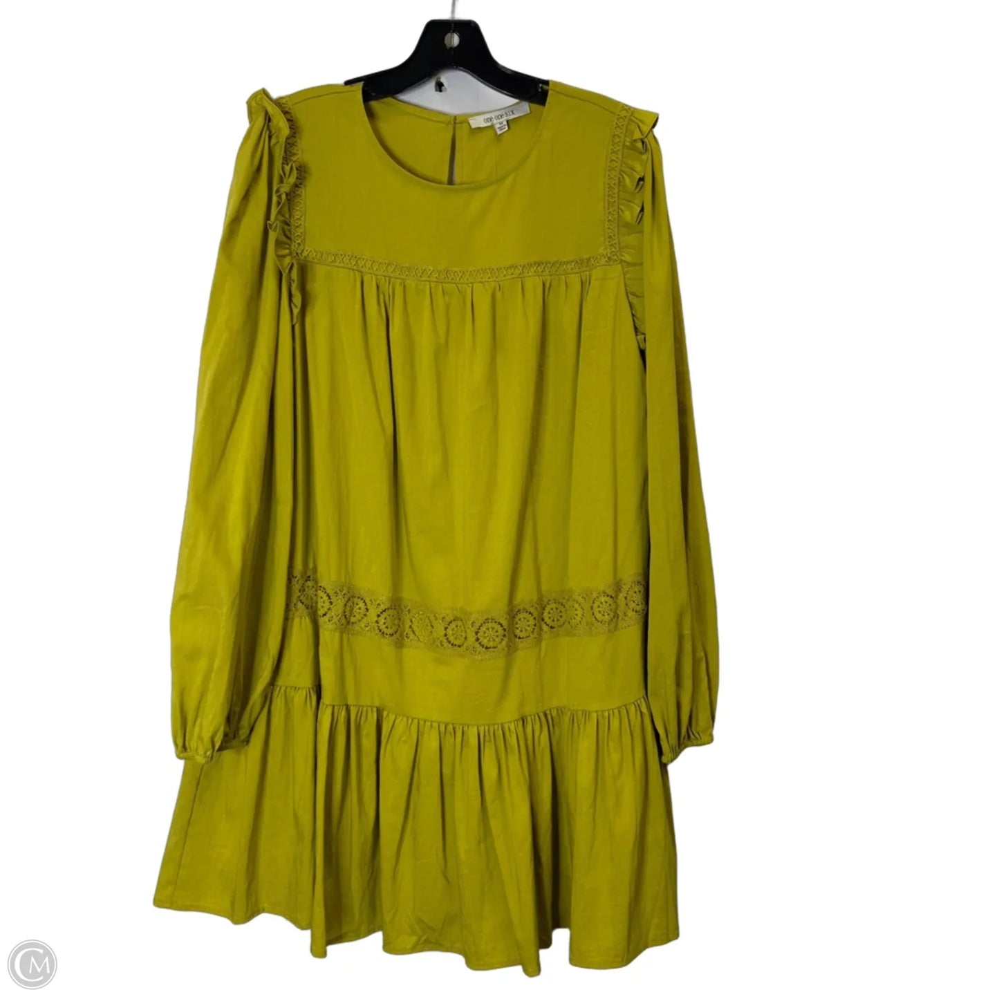 Dress Casual Short By Cmc In Green, Size: M