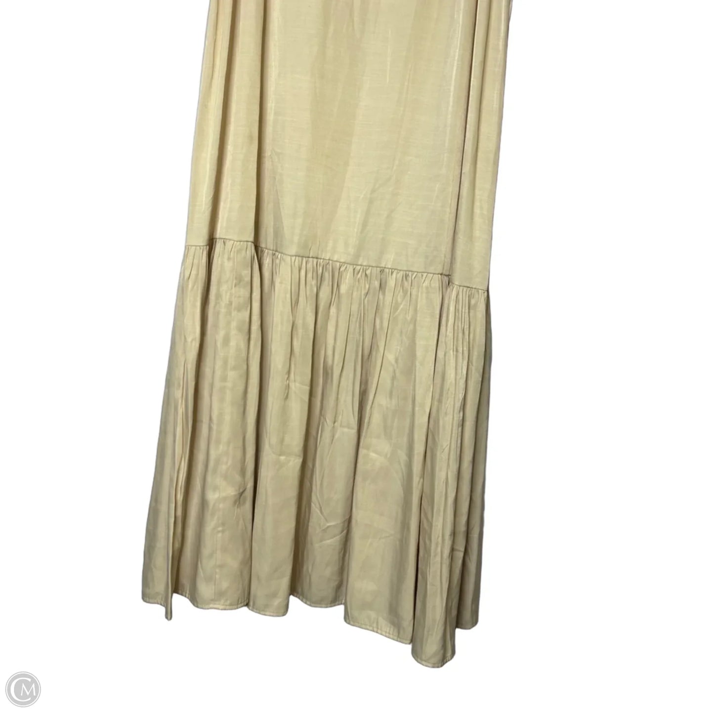 Dress Casual Maxi By H&m In Tan, Size: M