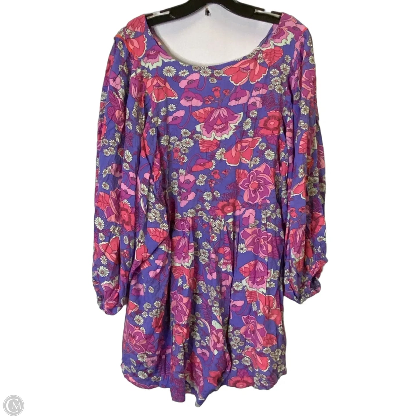 Dress Casual Short By Rusttydustty In Purple, Size: Xl