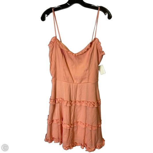 Dress Casual Short By Altard State In Peach, Size: L