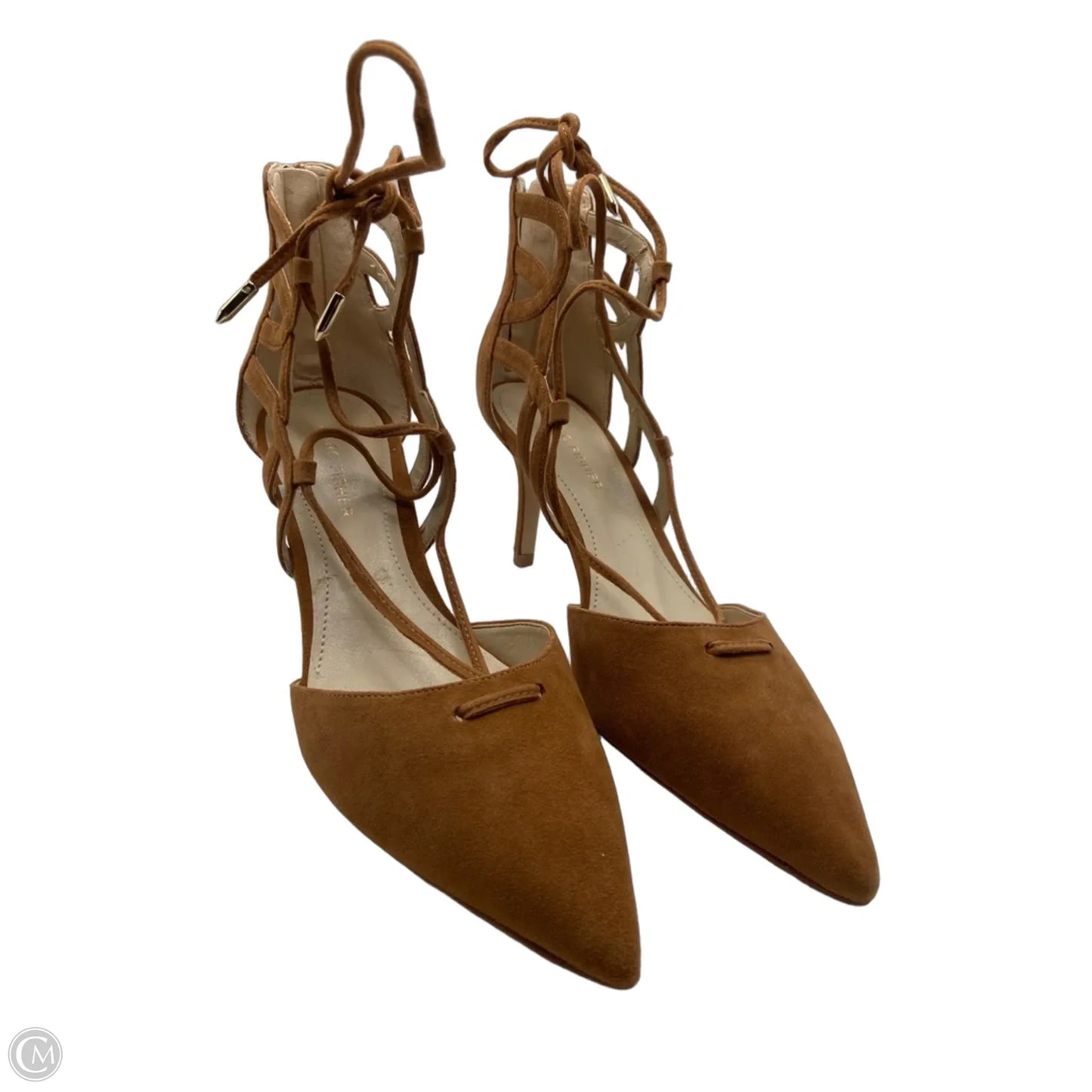 Shoes Heels Stiletto By Marc Fisher In Brown, Size: 8