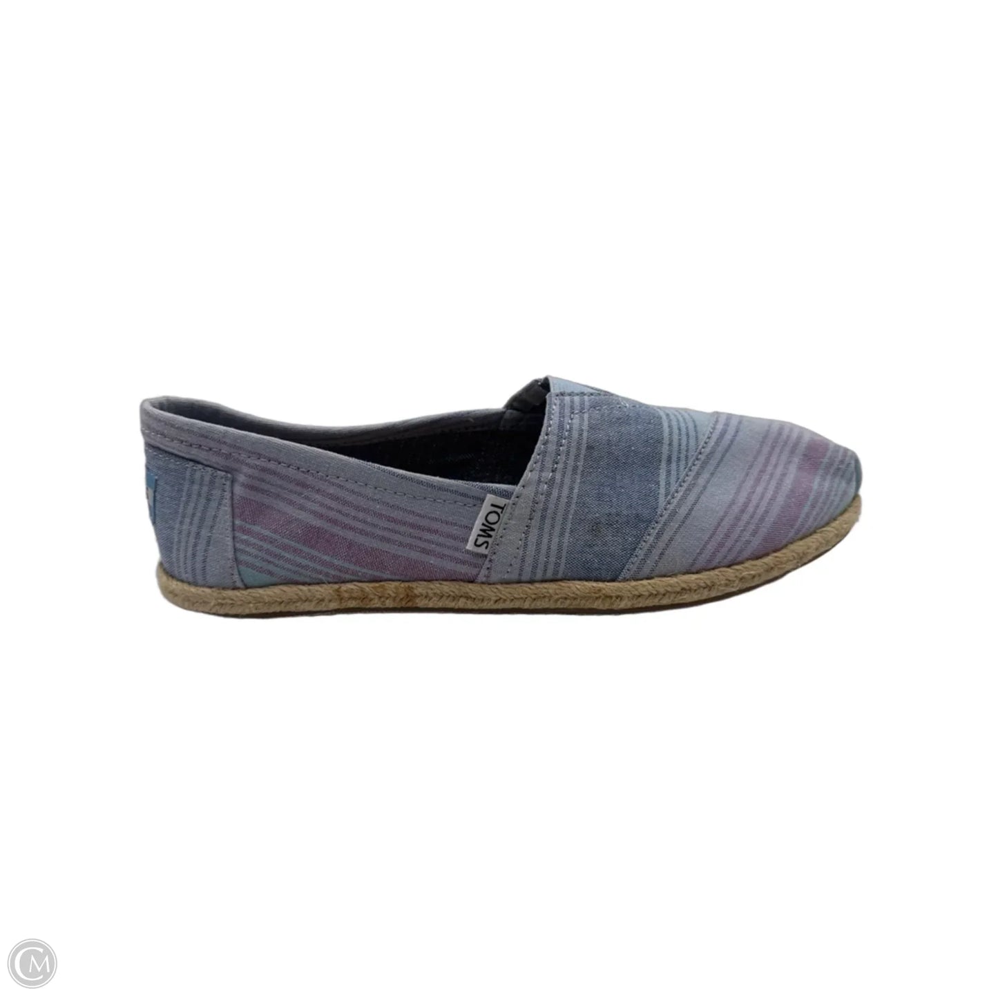 Shoes Flats By Toms In Blue, Size: 9