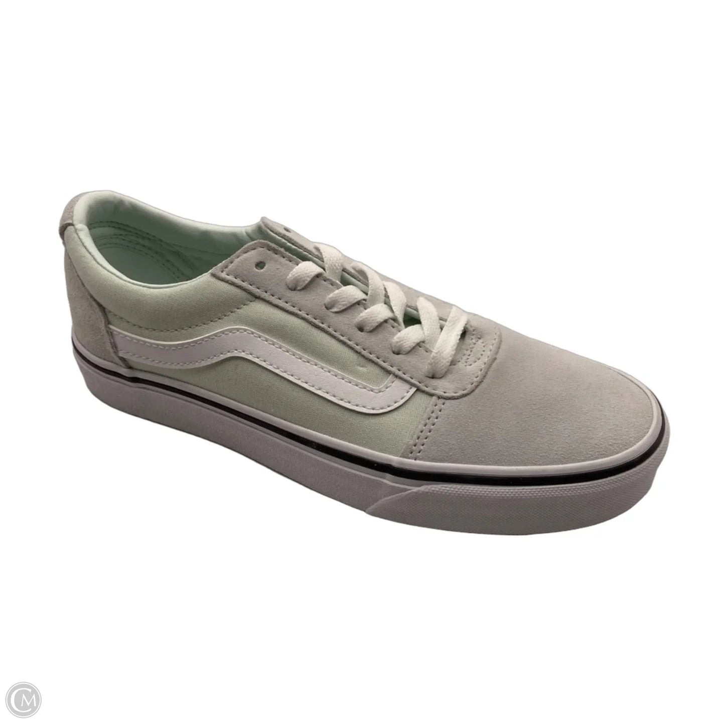 Shoes Sneakers By Vans In Green, Size: 9