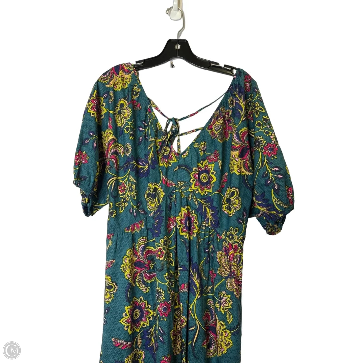 Dress Casual Maxi By Clothes Mentor In Teal, Size: 10