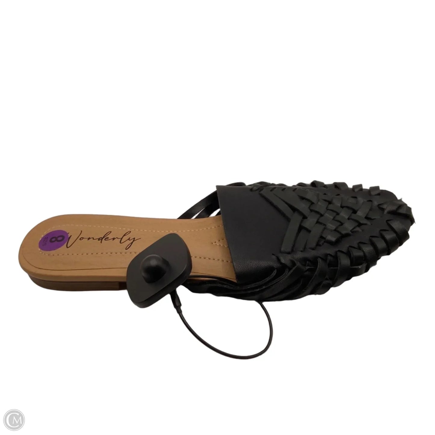 Shoes Flats By Wonderly In Black, Size: 8