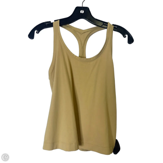 Athletic Tank Top By Lululemon In Tan, Size: S