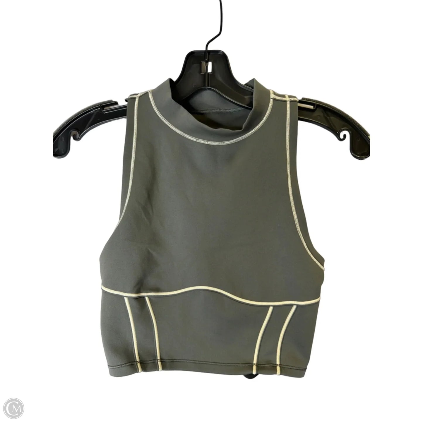 Athletic Tank Top By Lululemon In Grey, Size: Xs