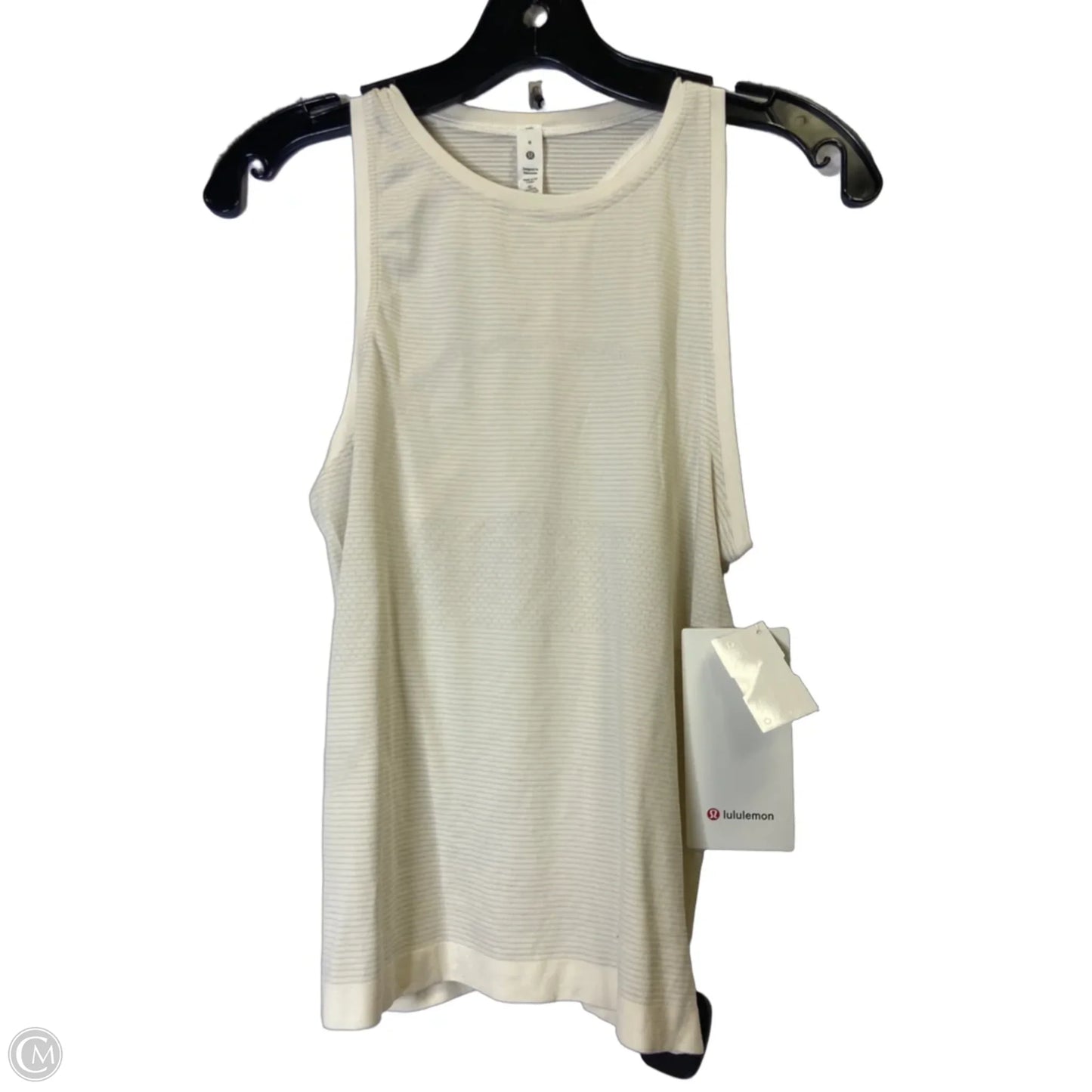 Athletic Tank Top By Lululemon In Cream, Size: 6