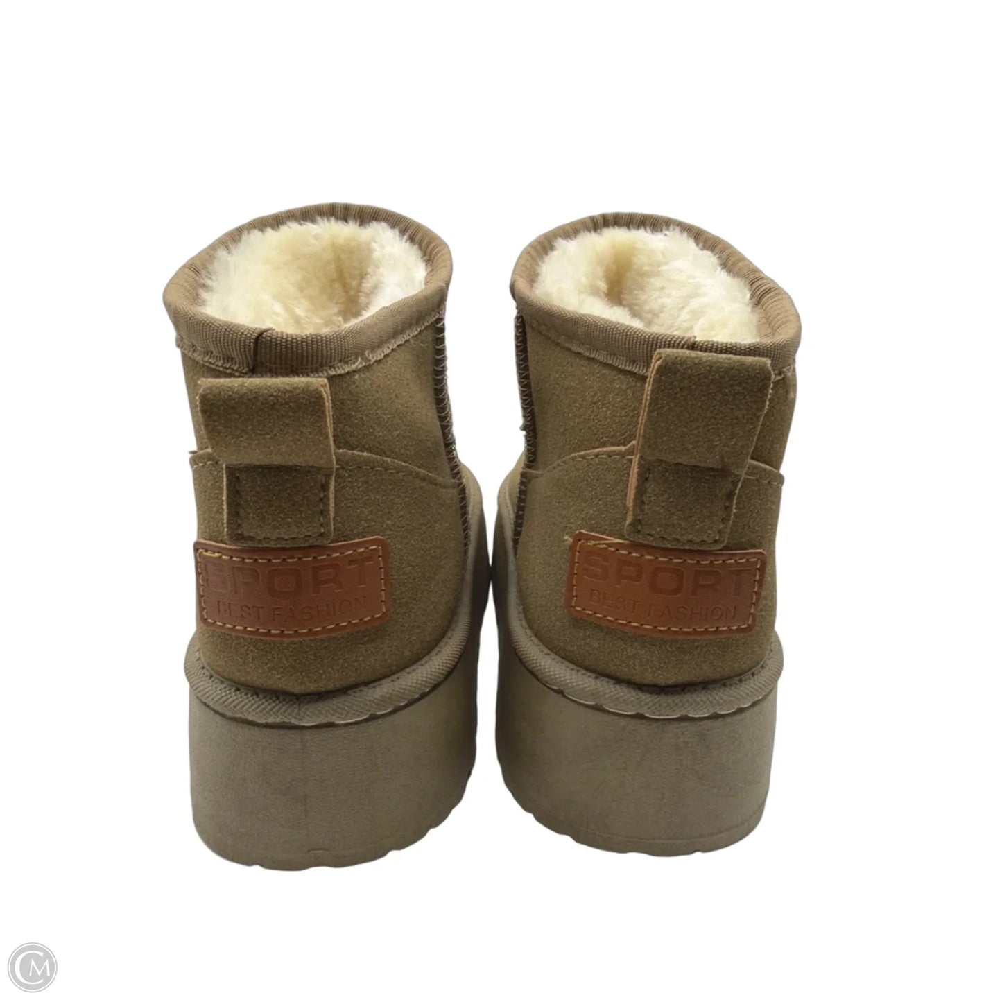 Boots Ankle Flats By Sport In Tan, Size: 6