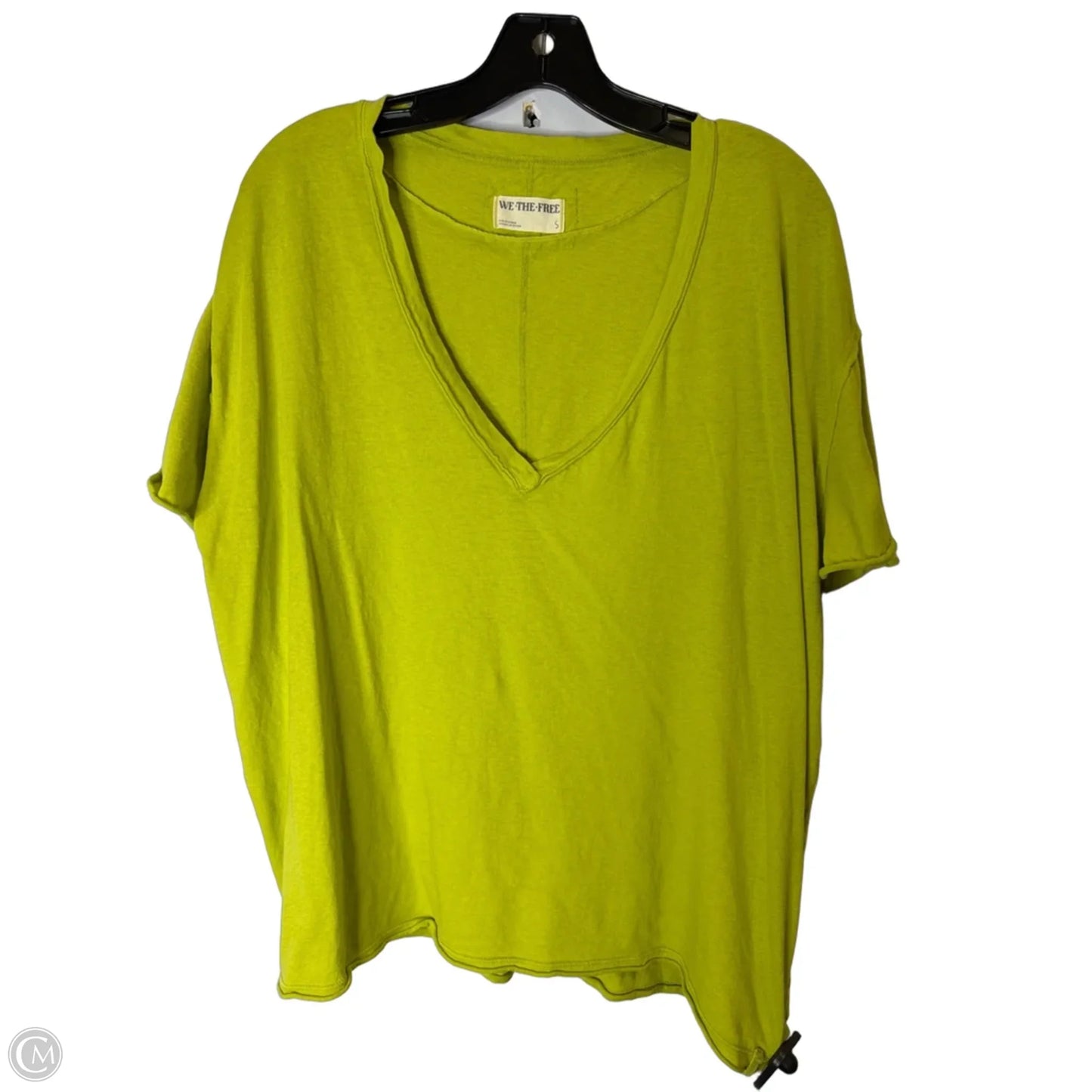 Top Short Sleeve Basic By We The Free In Green, Size: S