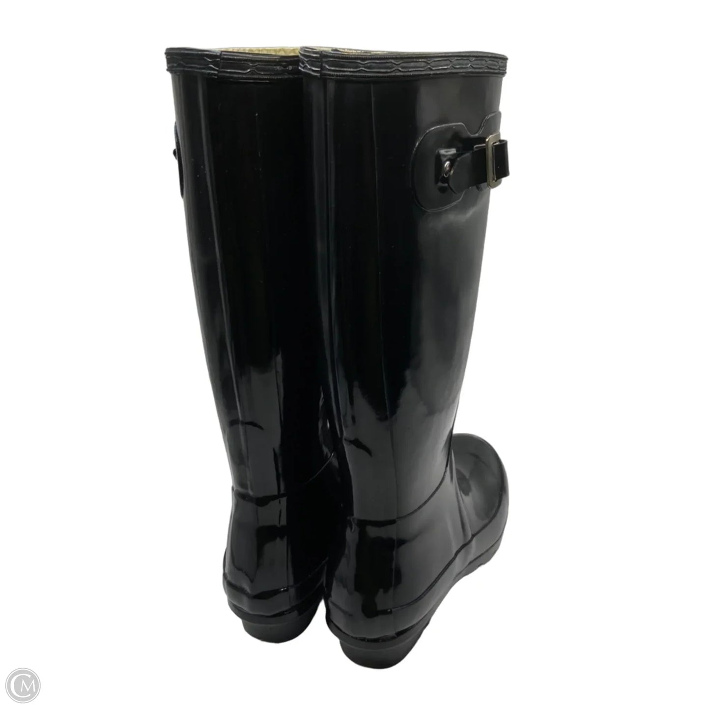 Boots Rain By Hunter In Black, Size: 8