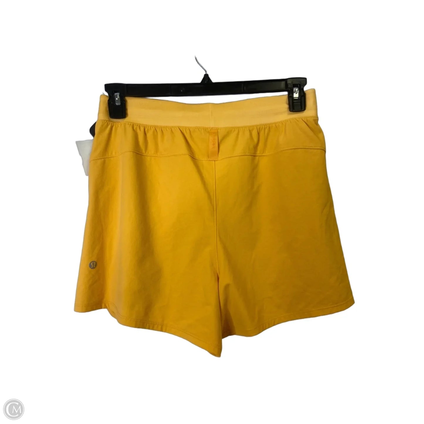 Athletic Shorts By Lululemon In Orange, Size: 8
