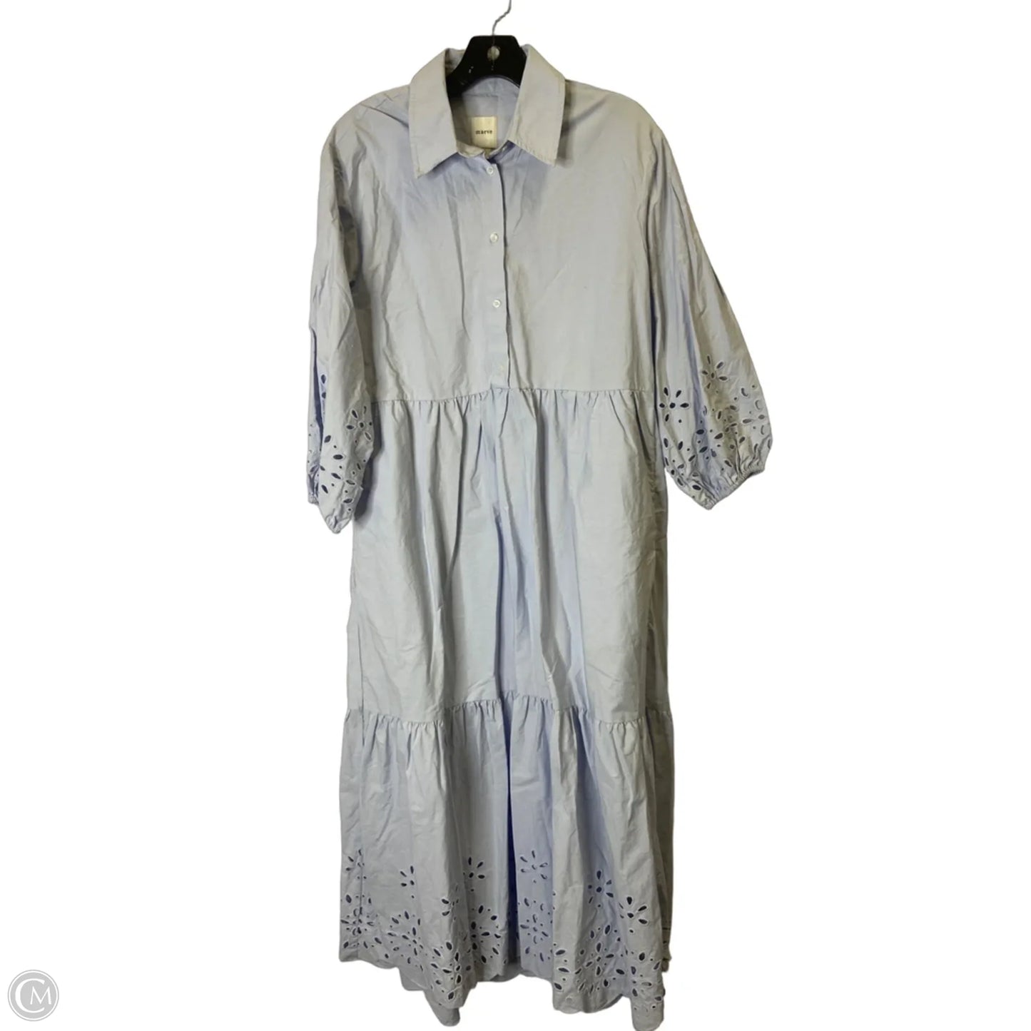 Dress Casual Maxi By Maeve In Blue, Size: S