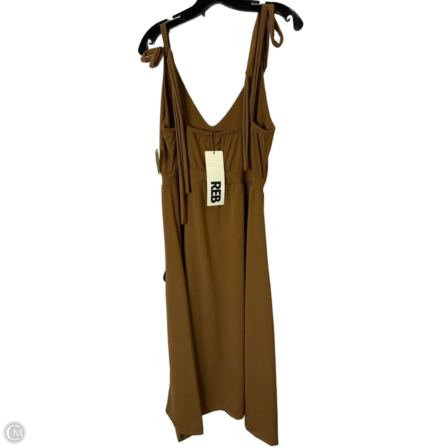 Dress Casual Short By Clothes Mentor In Brown, Size: 1x