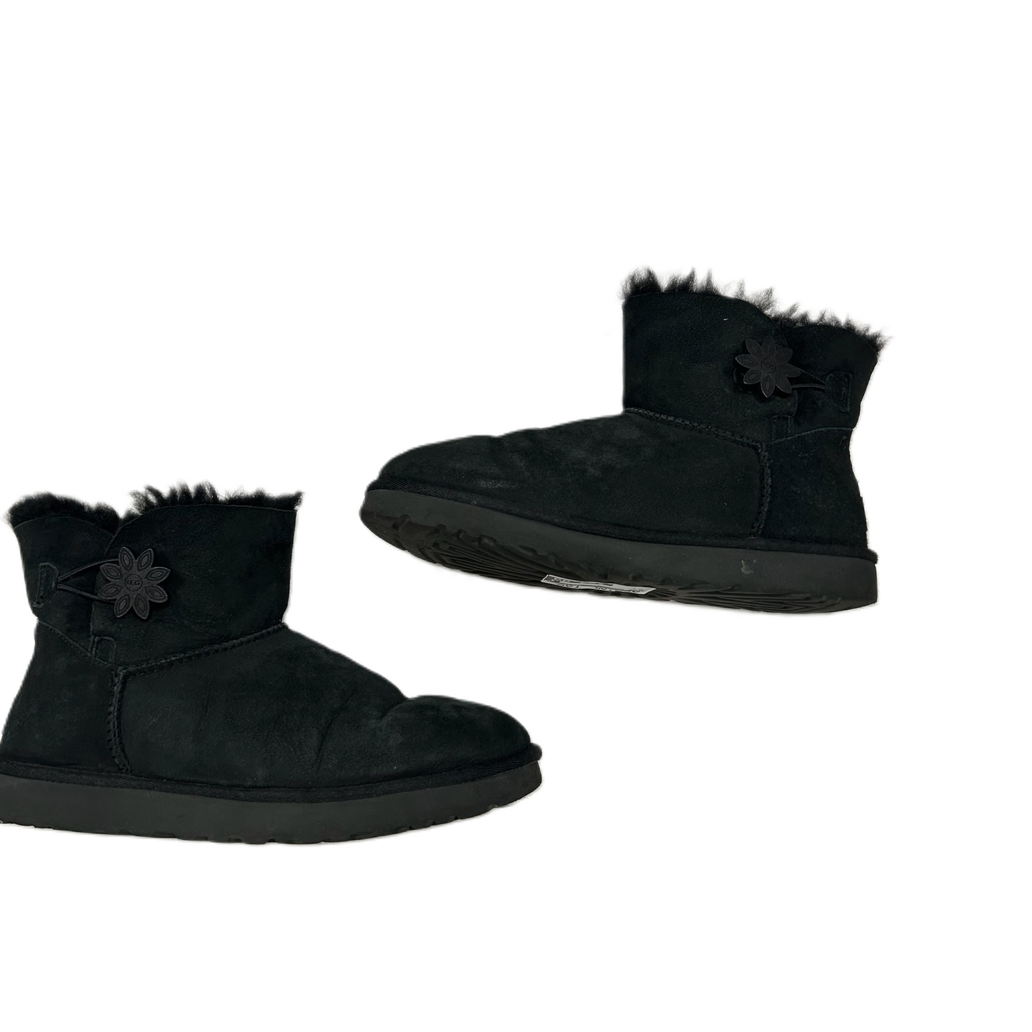 Boots Designer By Ugg In Black, Size: 8