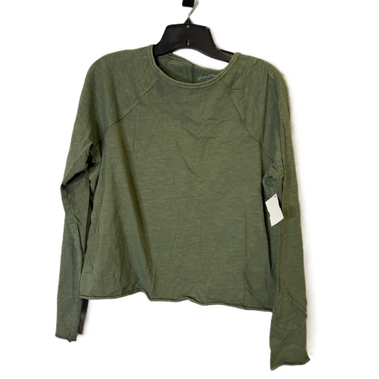 Top Long Sleeve Basic By Universal Thread In Green, Size: S