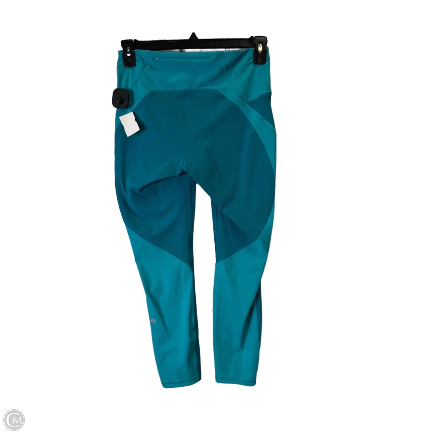 Athletic Leggings By Lululemon In Teal, Size: 10