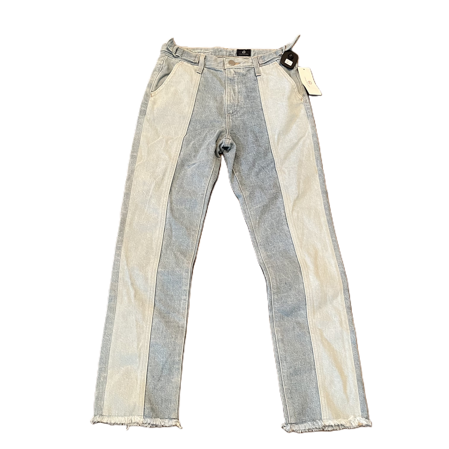 Blue Denim Jeans Straight By Adriano Goldschmied, Size: 2