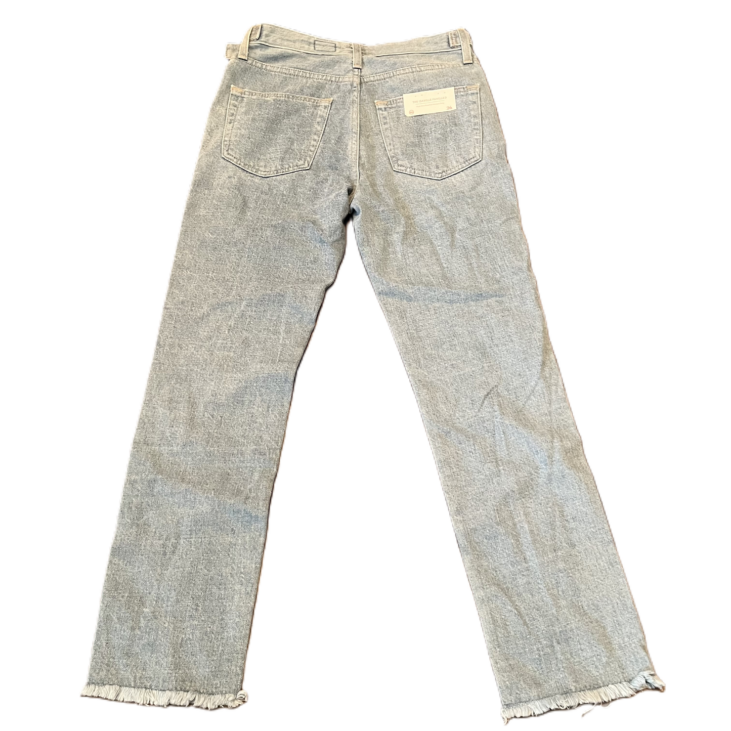 Blue Denim Jeans Straight By Adriano Goldschmied, Size: 2