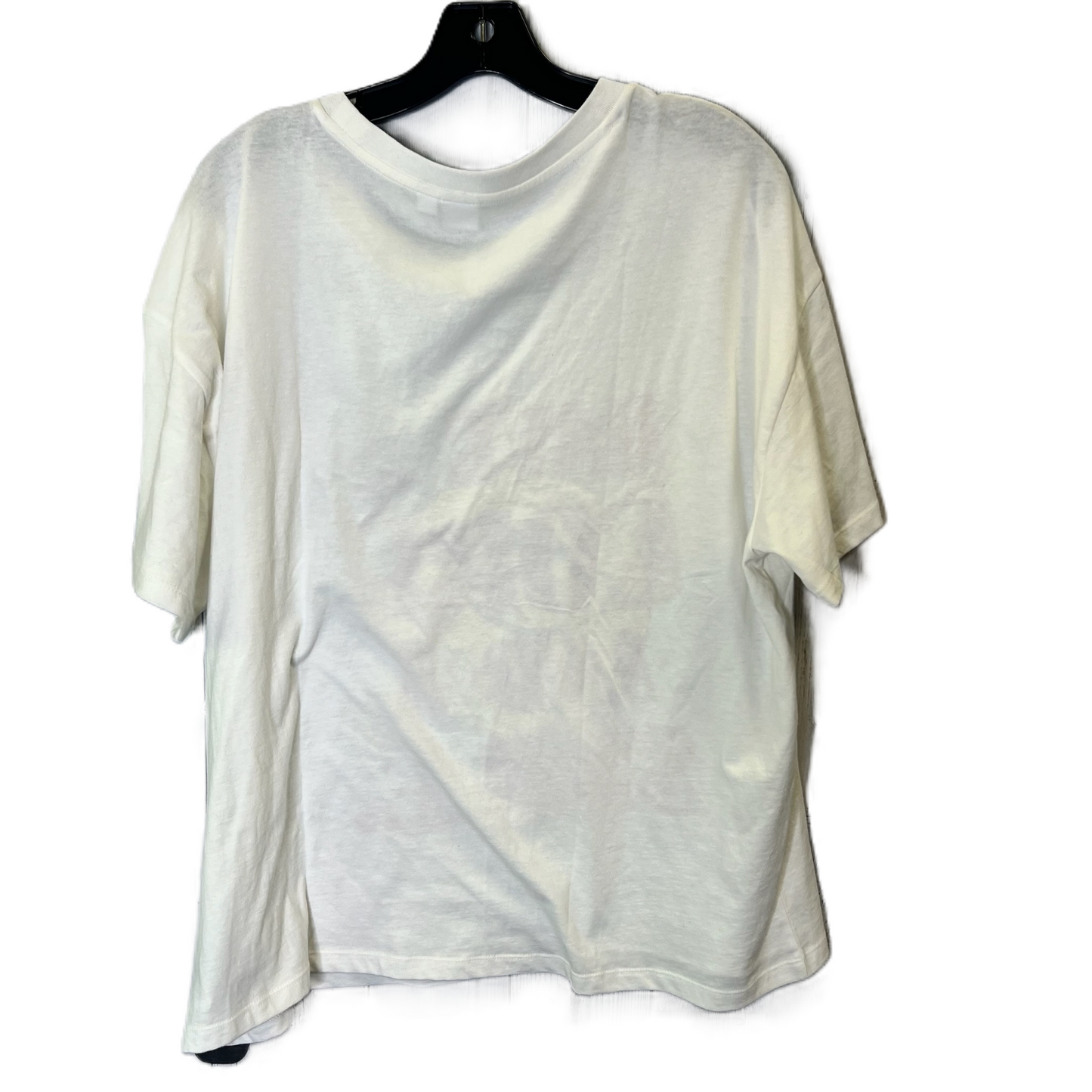 Top Short Sleeve By Gap In White, Size: Xl