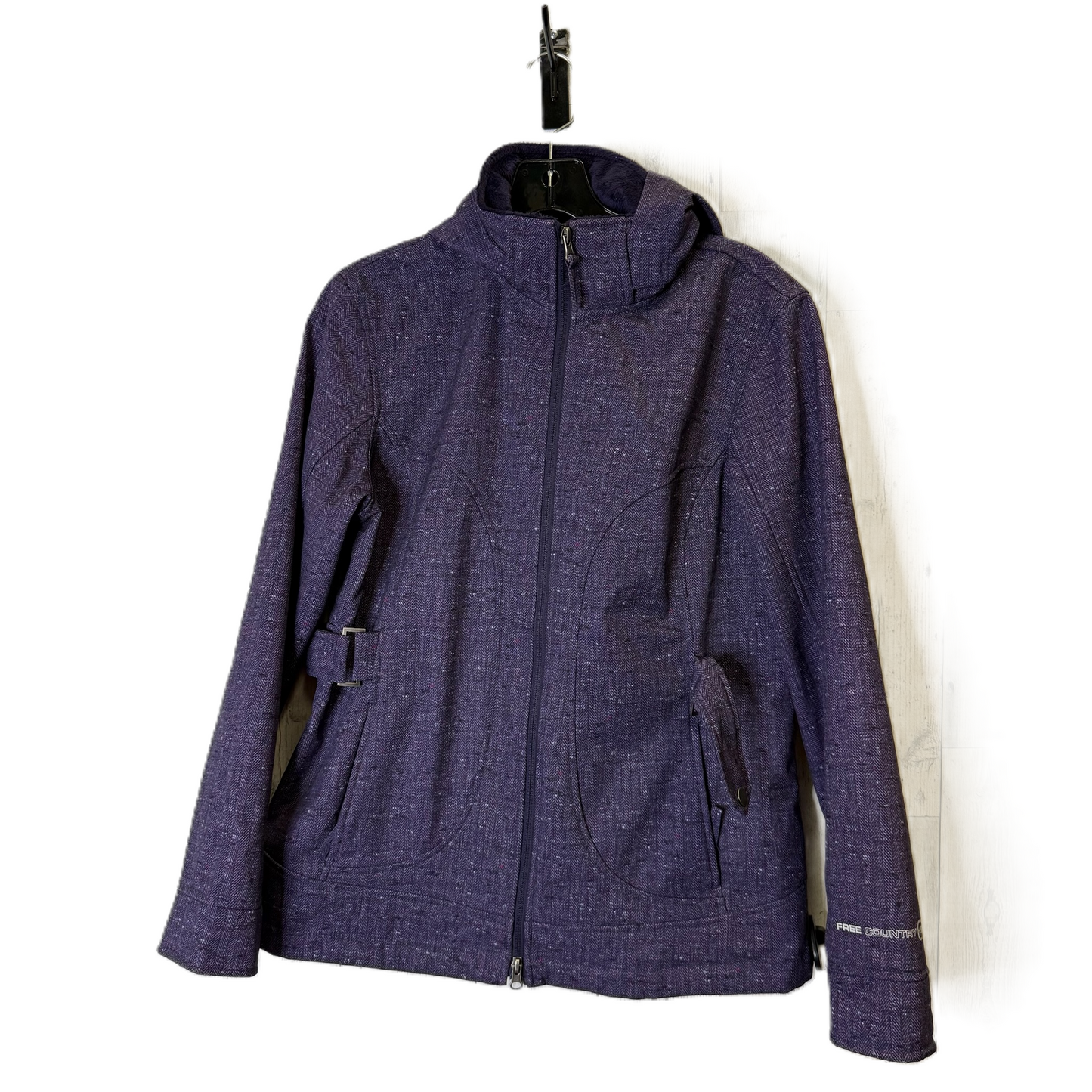 Jacket Fleece By Free Country In Purple, Size: M