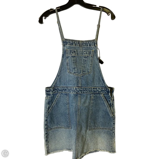 Dress Casual Short By Jessica Simpson In Blue Denim, Size: M