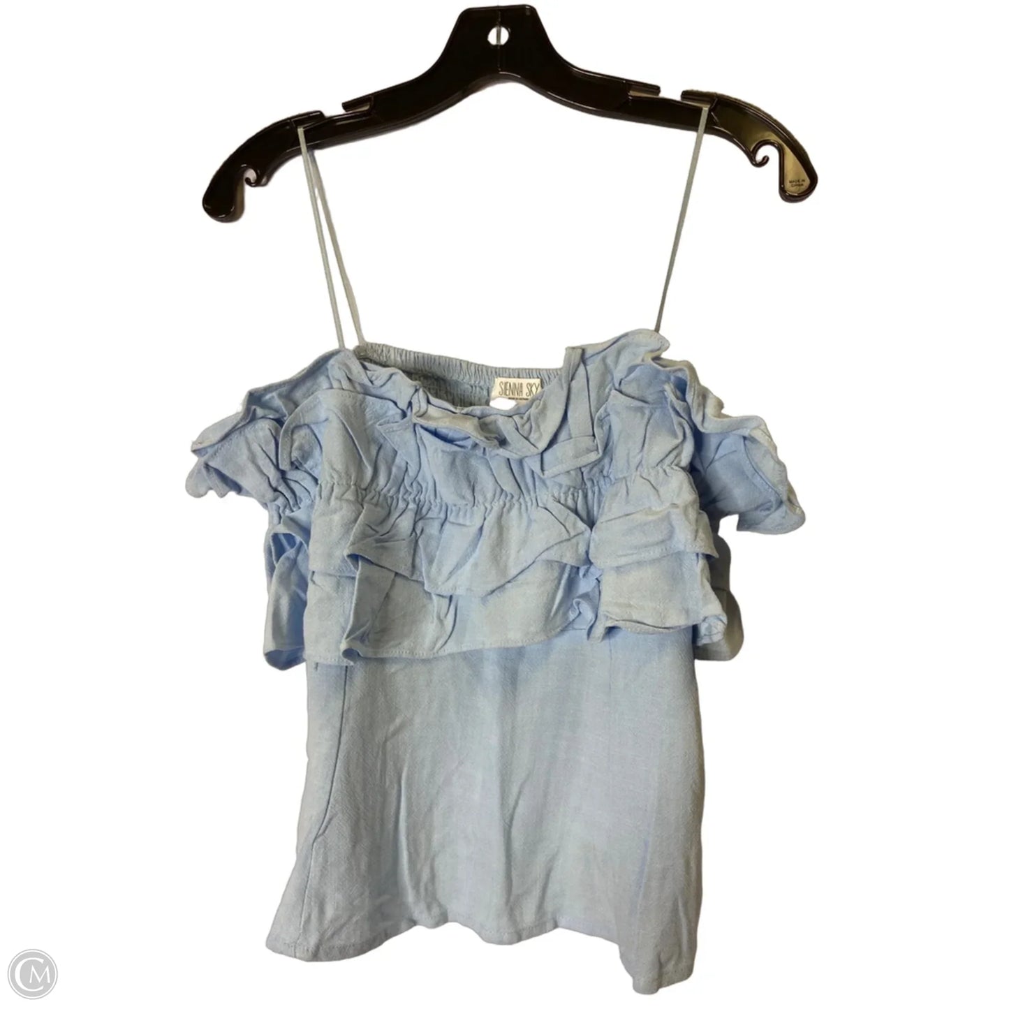 Top Sleeveless By Sienna Sky In Blue, Size: Xl