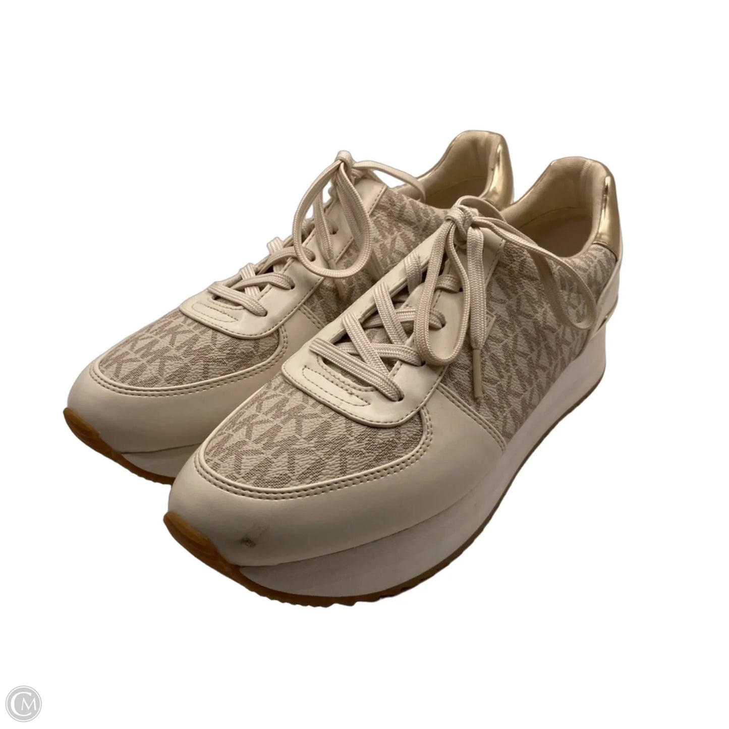 Shoes Designer By Michael By Michael Kors In Taupe, Size: 11