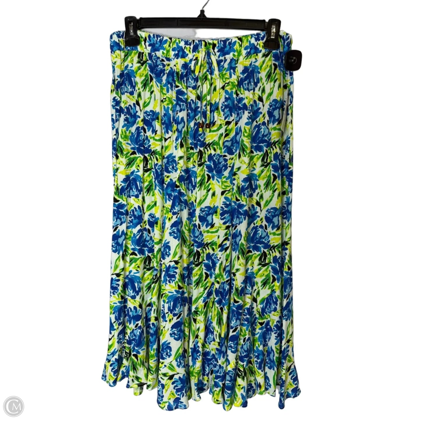 Skirt Maxi By Agb In Blue, Size: Xl