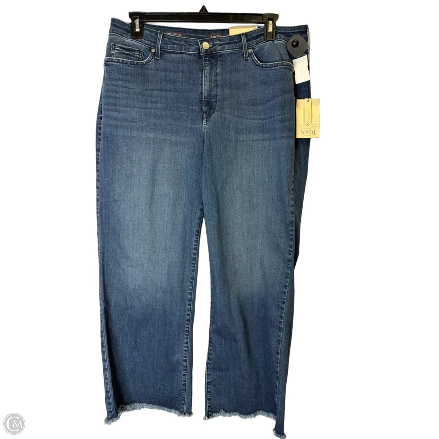 Jeans Straight By Clothes Mentor In Blue Denim, Size: 16