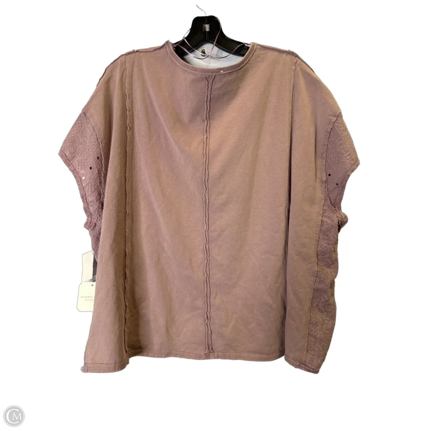 Top Short Sleeve By Altard State In Purple, Size: Xxs