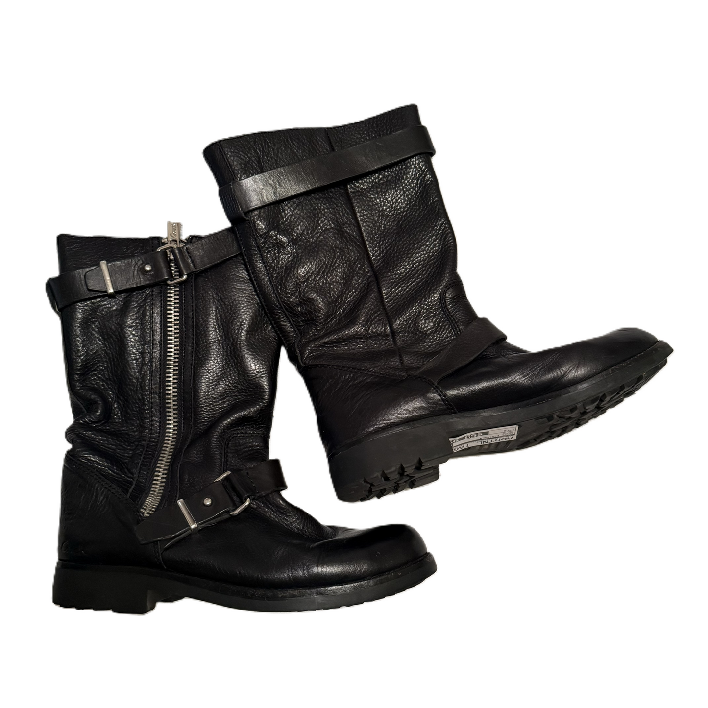 Boots Designer By Coach In Black, Size: 8