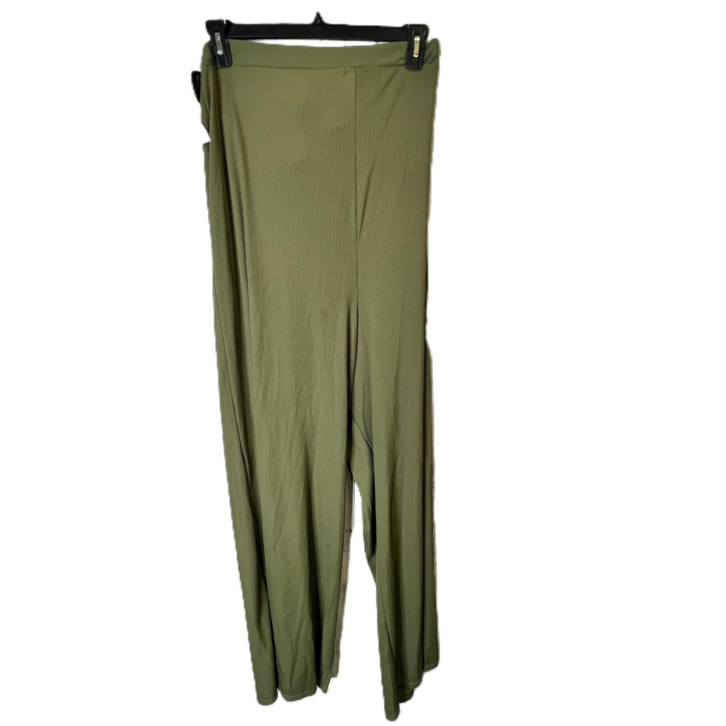 Pants Wide Leg By Boohoo Boutique In Green, Size: 20