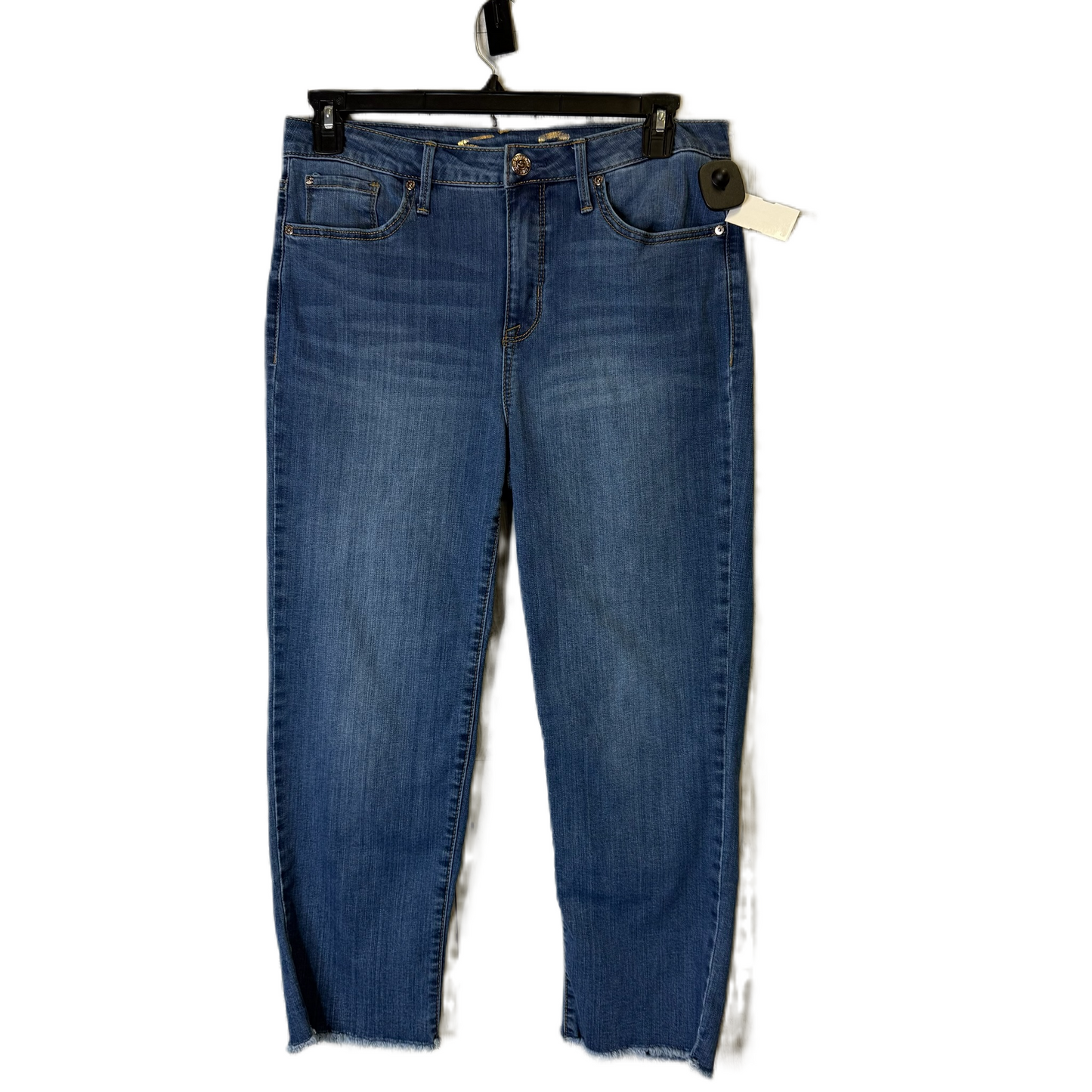 Jeans Skinny By Seven 7 In Blue Denim, Size: 10