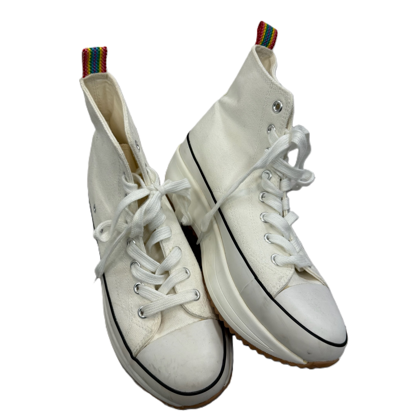 Shoes Sneakers By Madden Girl In Cream, Size: 7.5