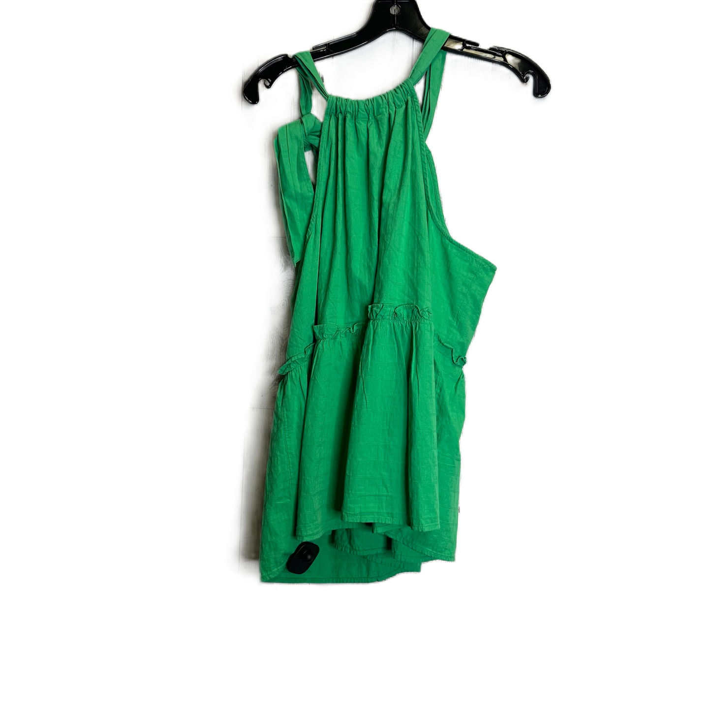 Green Top Sleeveless By Crown And Ivy, Size: Xxl