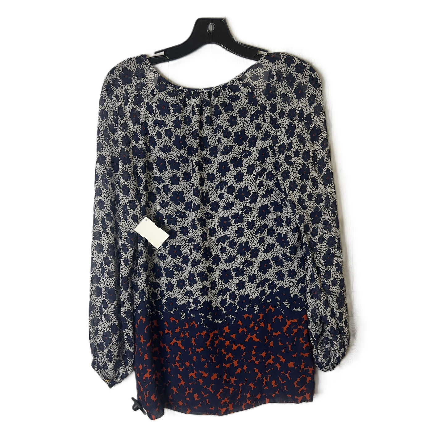 Blue Top Long Sleeve By Tory Burch, Size: 6