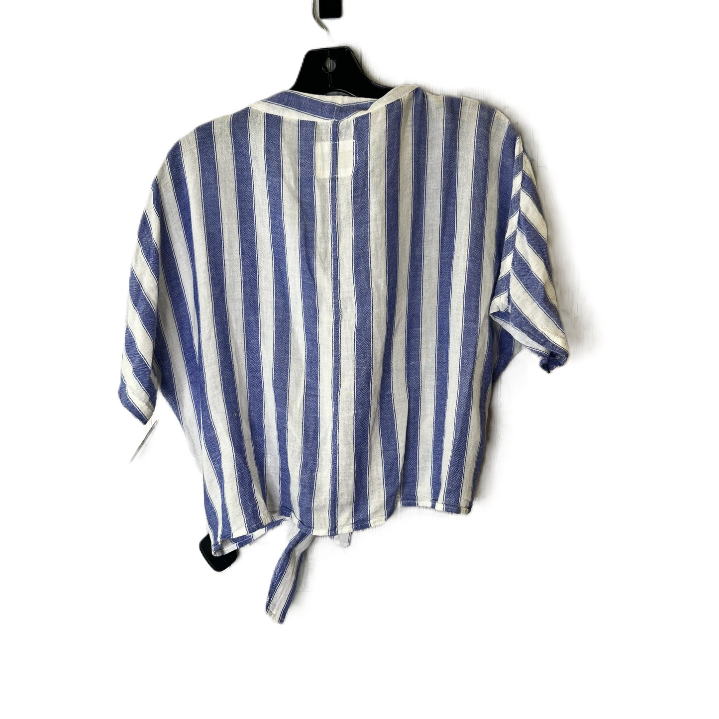 Striped Pattern Top Short Sleeve By Rails, Size: S