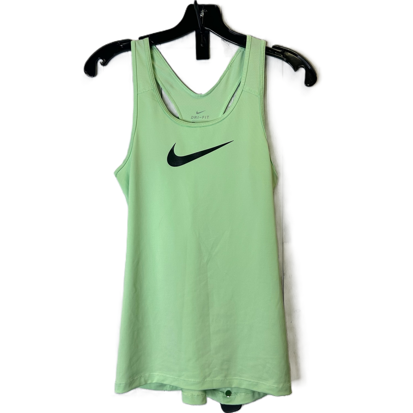 Green Athletic Tank Top By Nike Apparel, Size: S