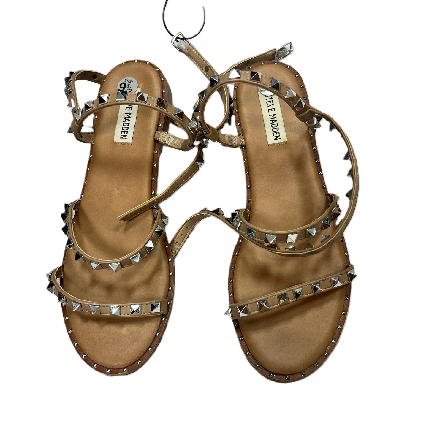 Sandals Flats By Steve Madden In Brown, Size: 9.5