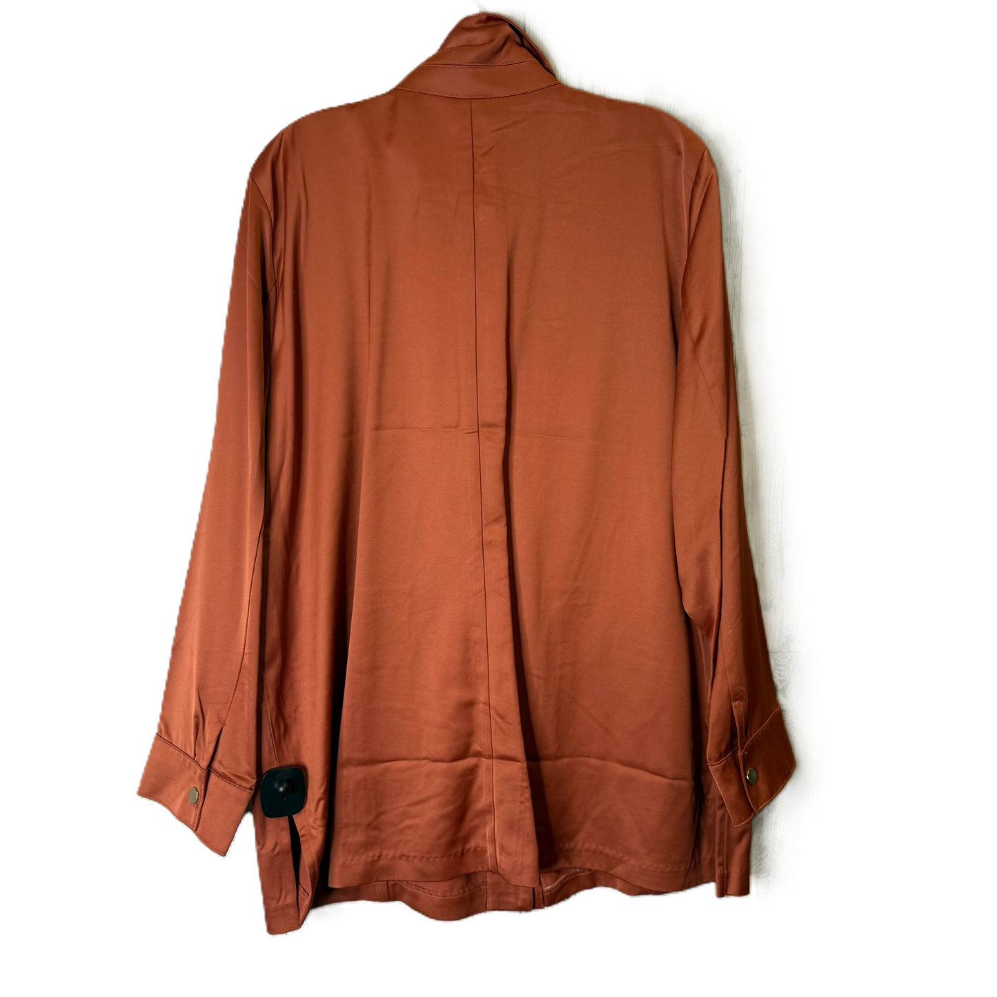 Jacket Other By Chicos In Orange, Size: Xl